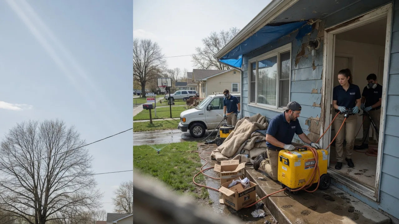 Basement Flood Cleanup in Wessington, SD near me